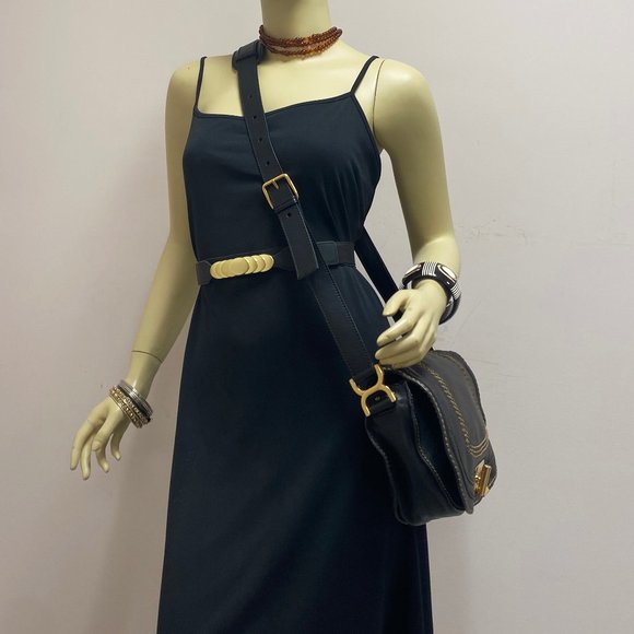 Chloe Marcie Turnlock Messenger Bag - Picture 3 of 10